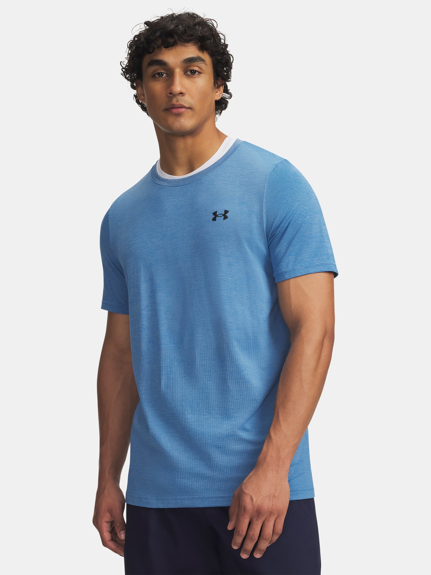 Under Armour Vanish Seamless SS kék férfi póló