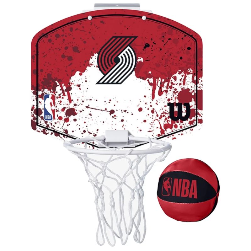 Basketball Backboard Wilson Nba Team Portland Trailblazers Mini Hoop Tábla WTBA1302POR