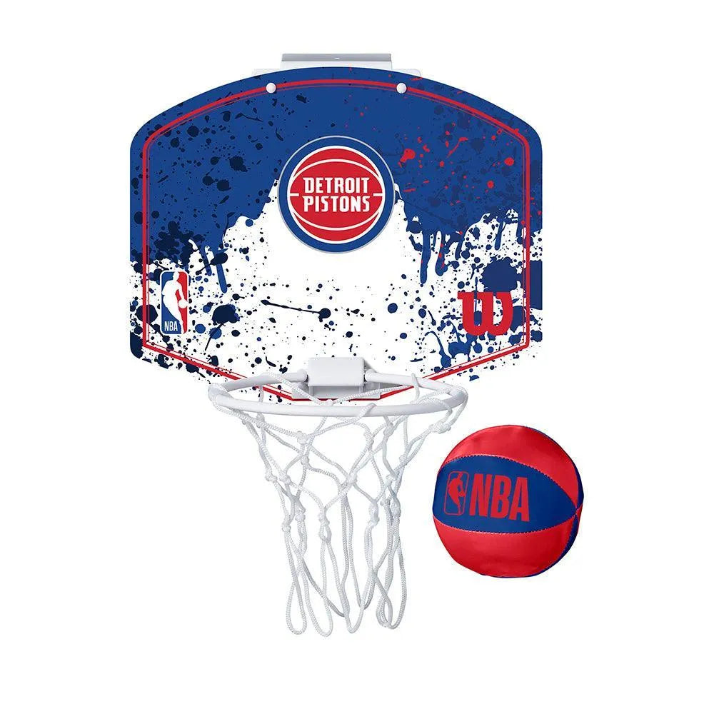 Wilson Detroit Pistons Team Mini Hoop mini labdával Palánk