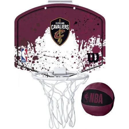 Wilson NBA Cleveland Cavaliers Team Mini Hoop mini kosárlabda palánk labdával