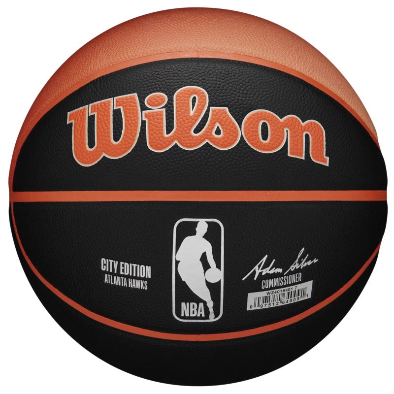 Wilson Nba Team City Collector Atlanta Hawks Ball Basketball - Sportmania.hu