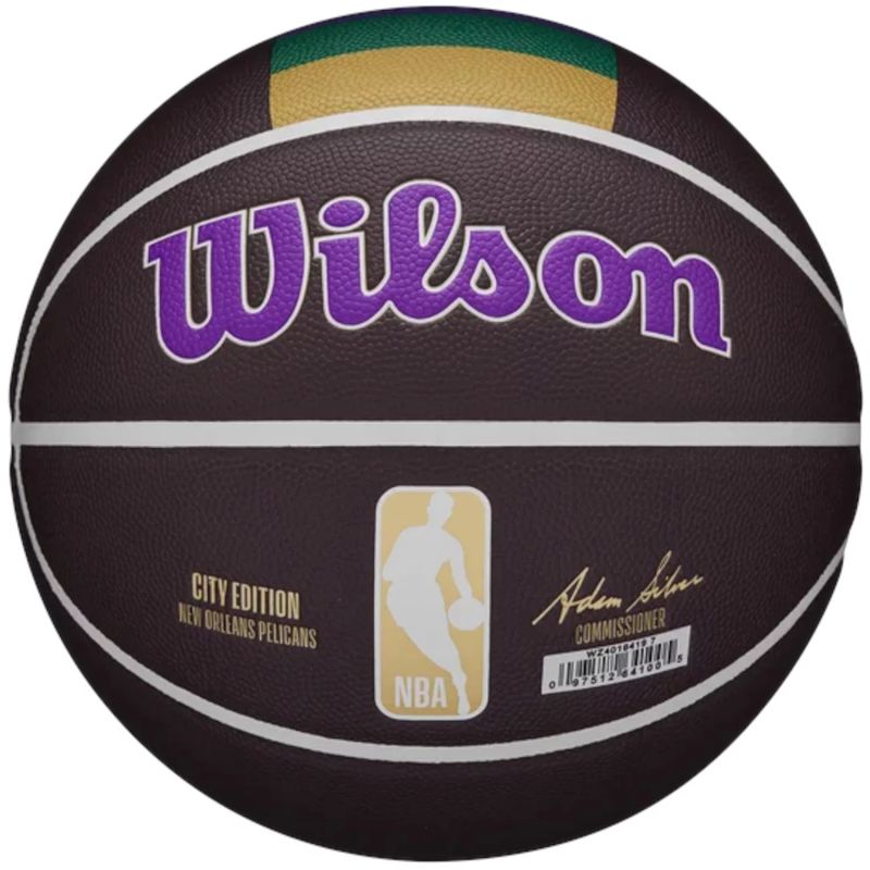 Wilson Nba Team City Collector New Orleans Pelicans Ball Basketball - Sportmania.hu