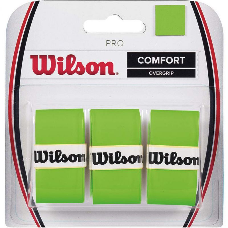 Wilson Pro Comfort Overgrip teniszgrip, világoszöld WRZ470810