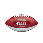 Wilson San Francisco 49ers Team Peewee amerikai focilabda, junior méret, gyerek