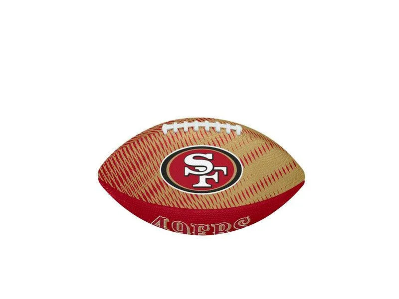 Wilson San Francisco 49ers Team Tailgate amerikai focilabda, junior méret Amerikai futball labdák, gyerek