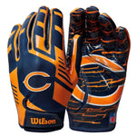Wilson Stretch Fit Chicago Bears elkapó felnőtt méret Kesztyű