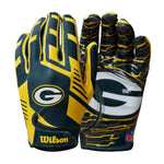 Wilson Stretch Fit Green Bay Packers Elkapó kesztyű, felnőtt méret