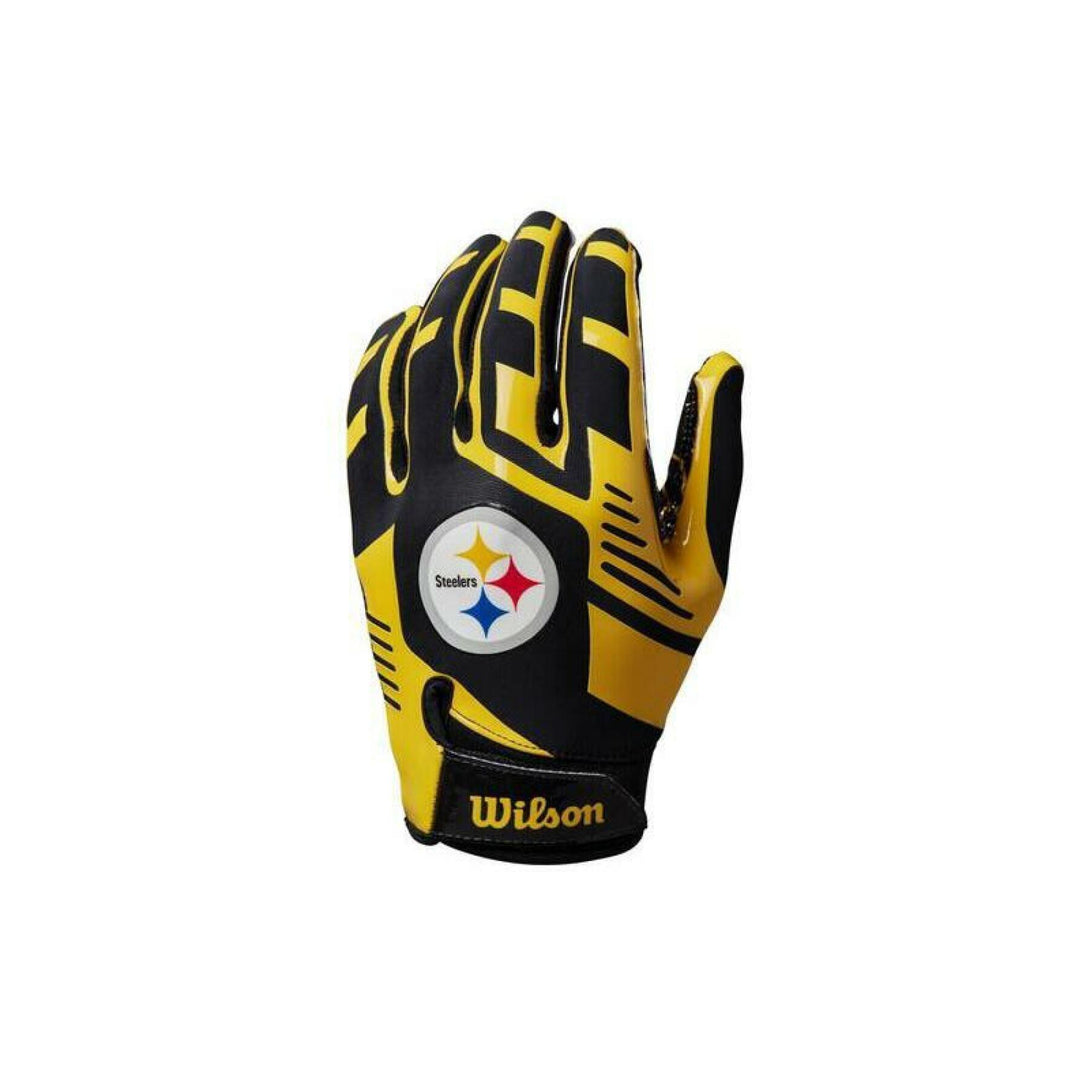 Wilson Stretch Fit Pittsburgh Steelers elkapó kesztyű, gyerek méret - Sportmania.hu