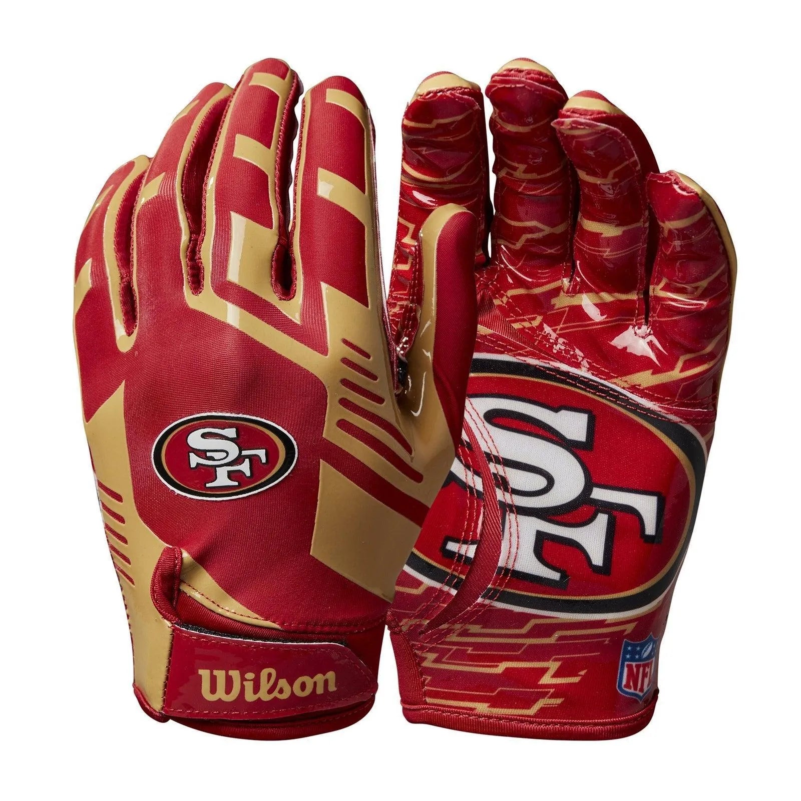 Wilson Stretch Fit San Francisco 49ers Elkapó kesztyű, gyerek méret