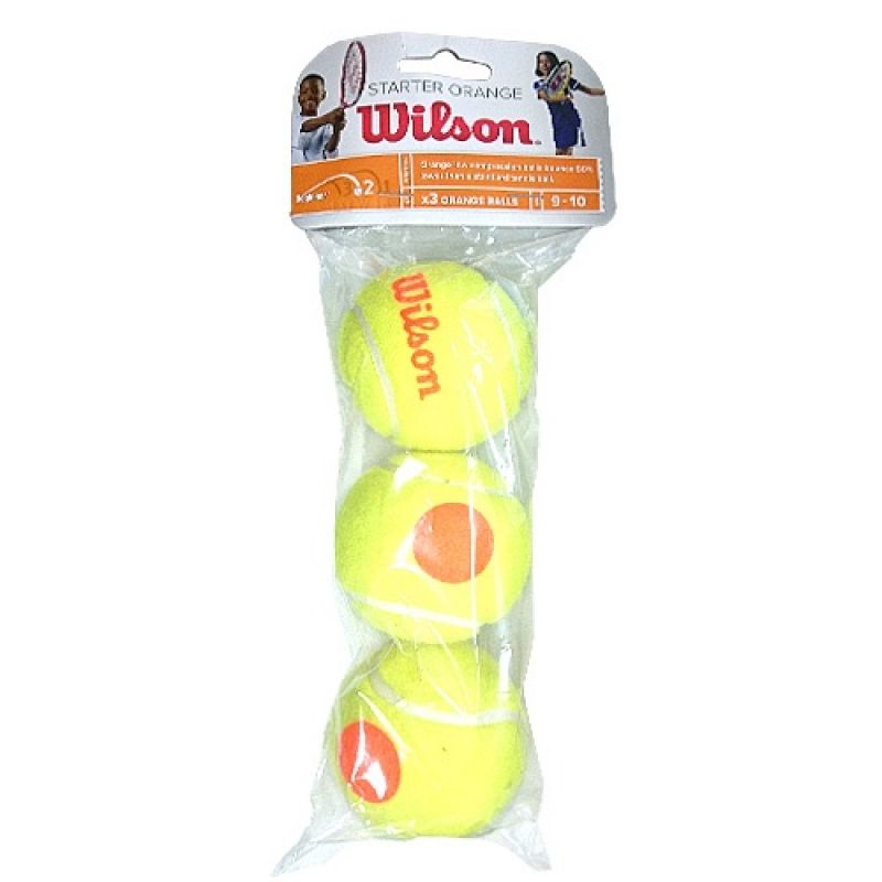 Wilson Tennis balls Starter Orange Junior 3 pcs Teniszlabda - Sportmania.hu