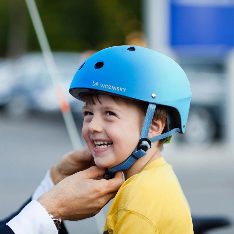 Wozinsky M BMX/Scooter Helmet - Blue Gradient 54-58 cm \ gradient niebieski korcsolya HT-38C-199822