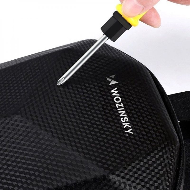 Wozinsky Waterproof Scooter Handlebar Bag, Scooter Bag, 4 L, ( ) fekete táska WSB2BK
