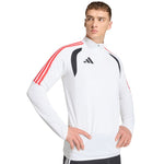 Men's adidas Tiro 26 League Training Top white, black, and red KR0371 piros pulóver