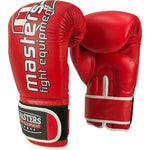 MASTERS FIGHT EQUIPMENT RPU-SMART red boxing gloves piros kesztyű 01302-10