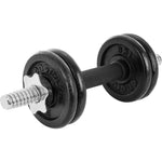 Enero CAST IRON DUMBBELL 15 KG (2x7.5 KG) FIT CASE dumbbell, strength training equipment, training equipment