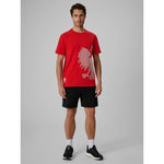 4F Men's cotton fan T-shirt póló