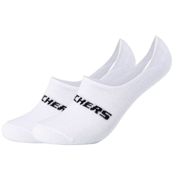 Skechers 2PPK Mesh Ventilation Footies Socks SK44008-1000 White 35-38 General