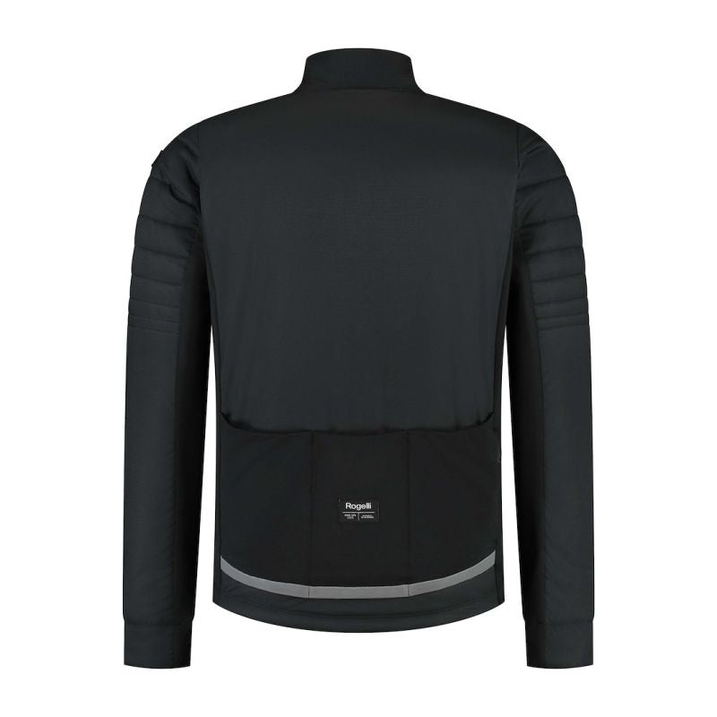 Rogelli ELEMENT black winter jacket 3XL fekete kötött sapka SIRC1100005.000.3XL
