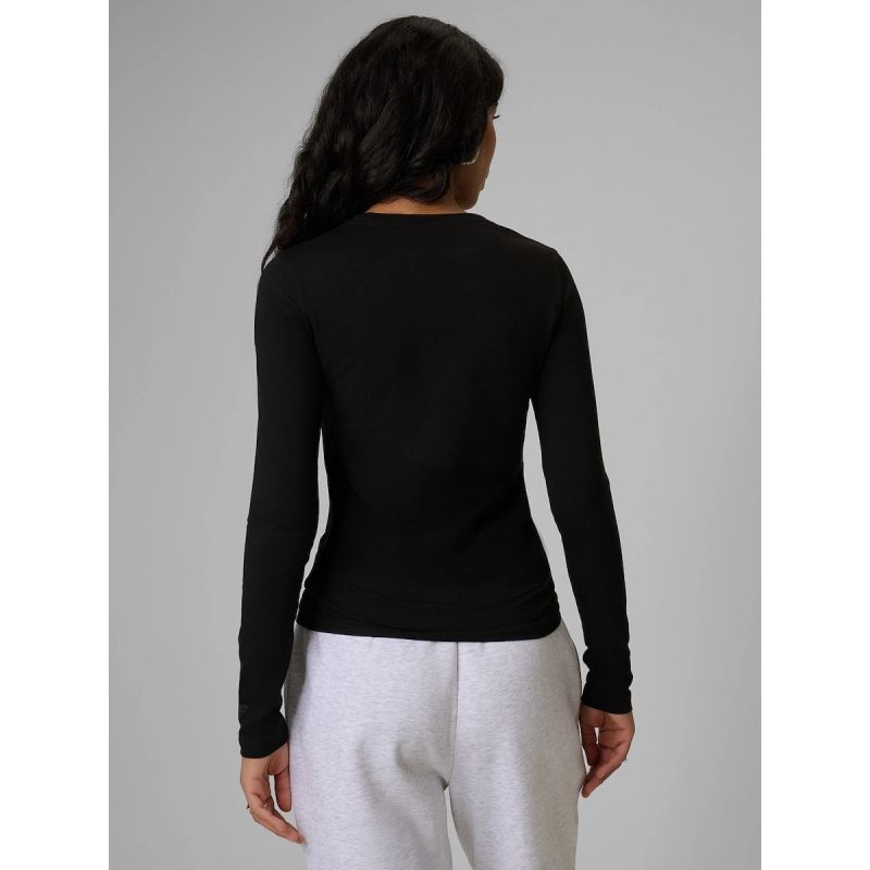 4F Longsleeve slim smooth women's ruházat