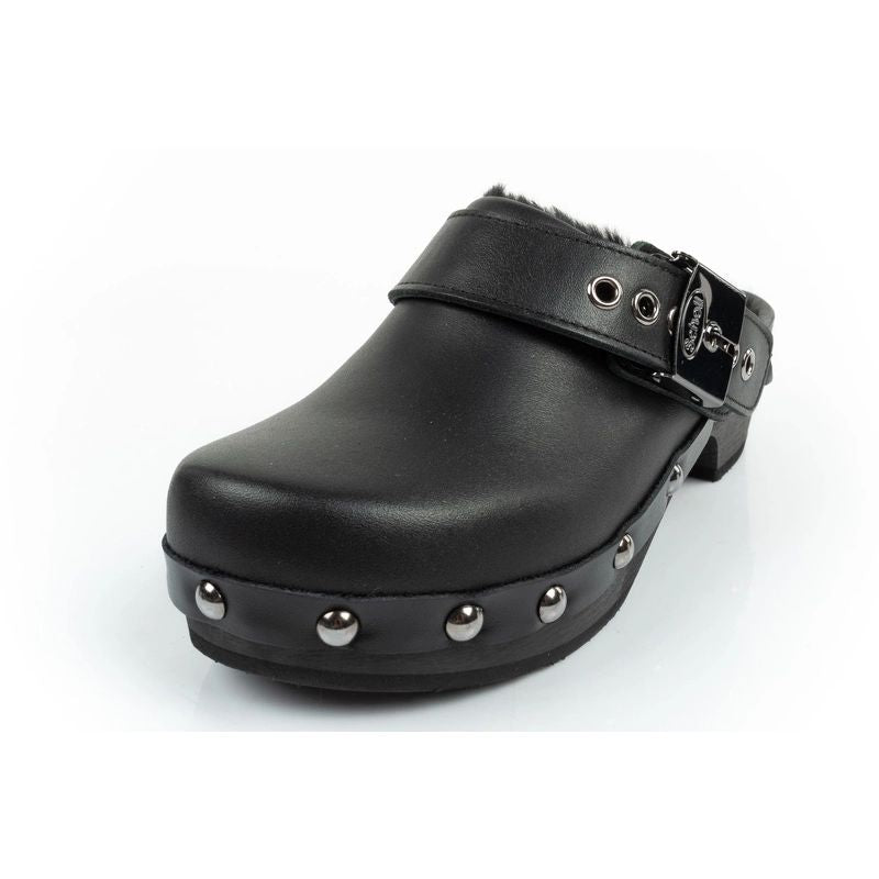 Scholl Iconic W Clogs fekete clogs, slides