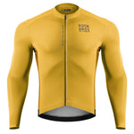 Rockbros 15120015023 ROAD TO SKY men's long sleeve cycling jersey S - yellow s \ żółty póló