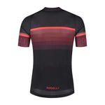 Rogelli HERO II T-shirt Black and 5XL bordó póló