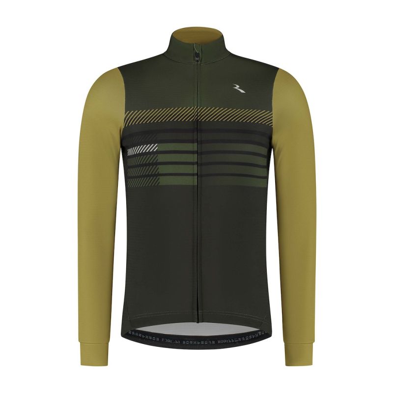 Rogelli STRYDE long sleeve shirt black and zöld kiegészítő SIRC1010006.400.L