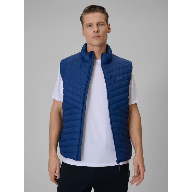 Men's synthetic-filled vest 4F 4FWSS26TVJAM345-31S 3xl kabát
