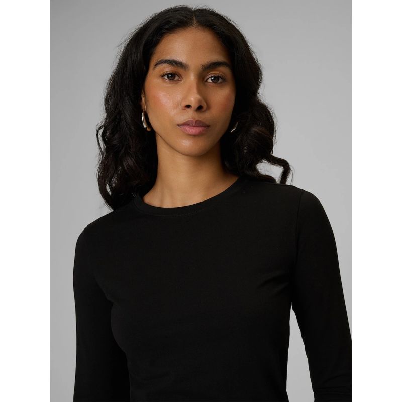 4F Longsleeve slim smooth women's ruházat