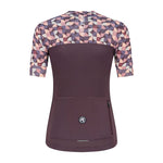 Rogelli ESSENTIAL GRAPHIC t-shirt burgundy- korall póló