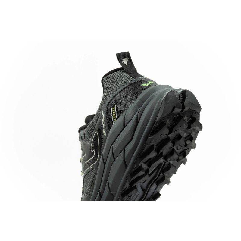 Joma Shock men's trekking shoes, sporty, trail, durable, fekete futócipő