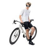 Rockbros 15200025 Short Sleeve Cycling Jersey Size XS - White biały \ xs póló