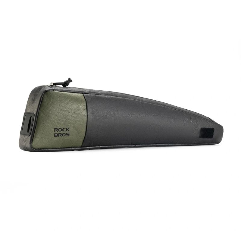 Rockbros DB005 Top Tube Bike 0.9L - Black and Green zöld táska