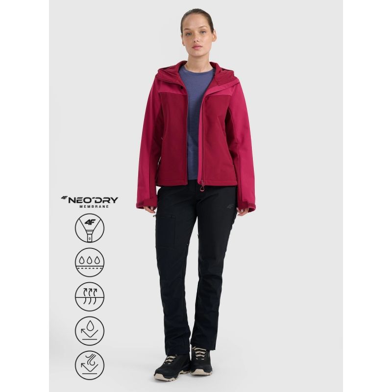 4f Softshell jacket W 4FRAW25TSOFF505-60S Kabát