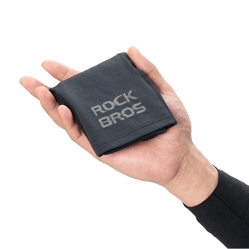 Rockbros Seamless Knit Cycling Cap - Black fekete sapka