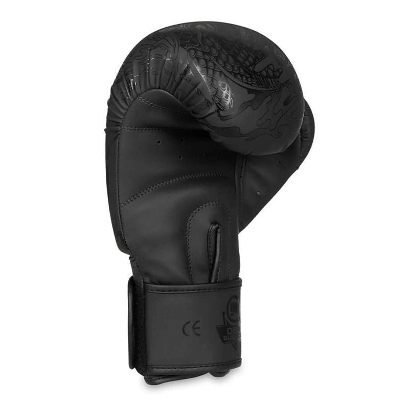 DBX Bushido 8oz Boxing Gloves - Black Dragon - Valor Series fekete kesztyű