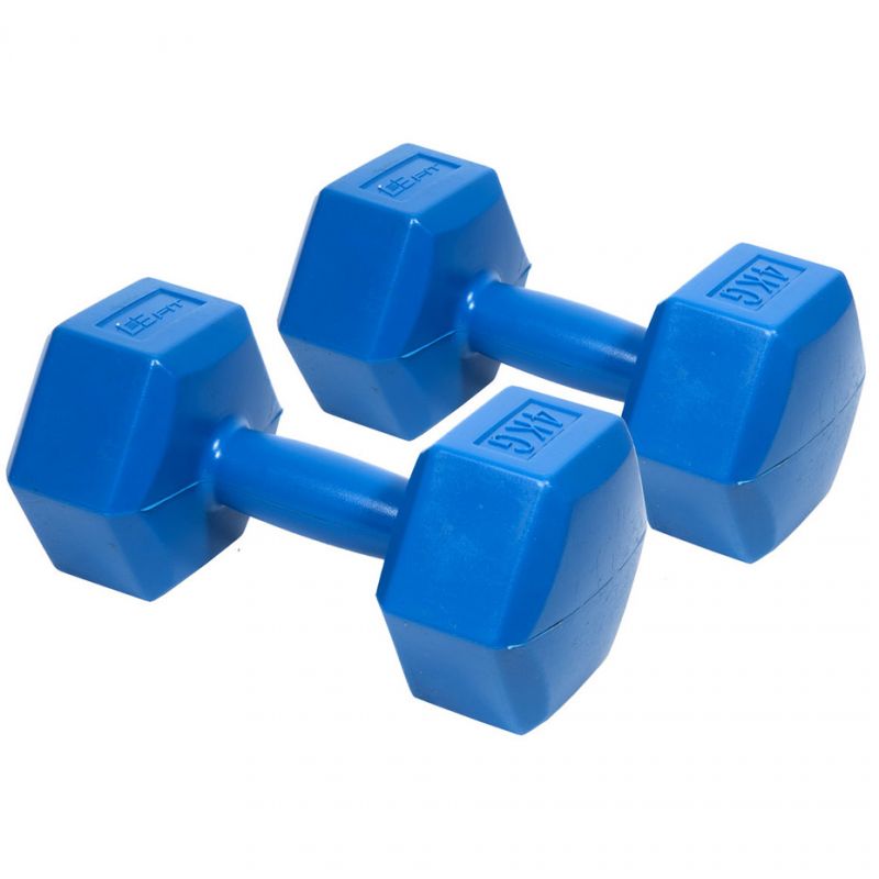 Inny EB FIT composite dumbbell set 2x4kg blue 1027043 Kiegészítő