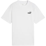 Puma ESS Small No. 1 Logo Relaxed Tee for Kids White 684920