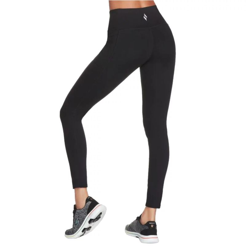 Skechers Go Walk High Waisted Leggings W W03LG30B-BLK Nadrág