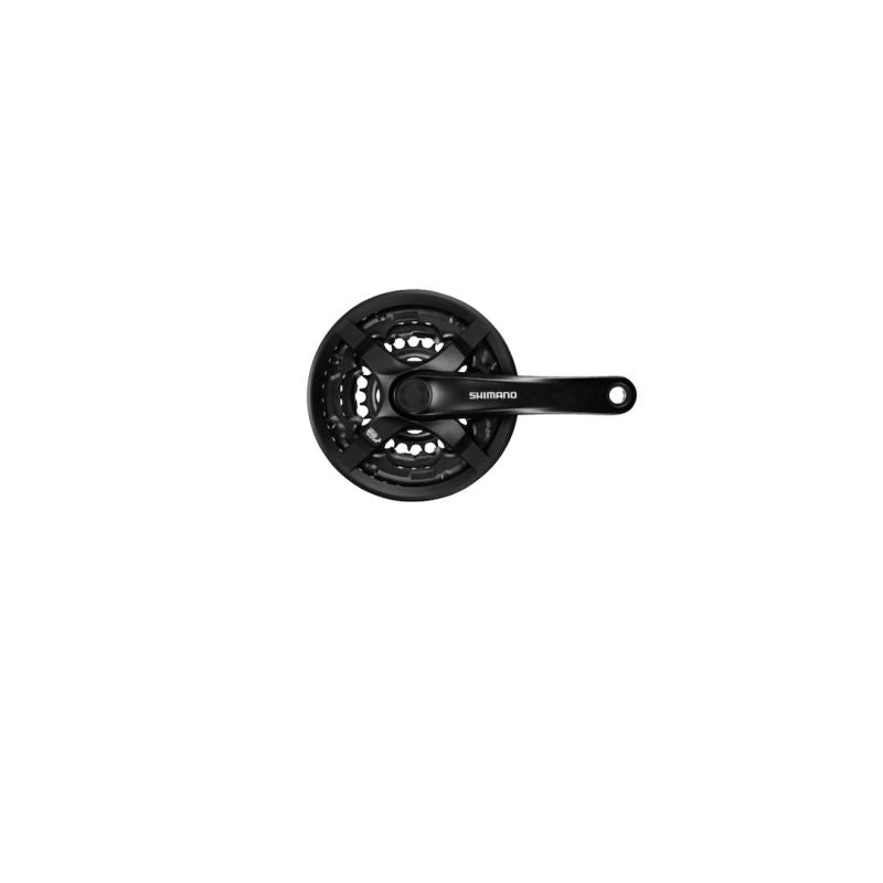Shimano FC-TY501 crankset fekete kerékpár alkatrész SIAFCTY501C888CL