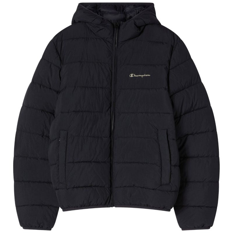 Men's Champion Hooded Jacket Black 221548 KK001