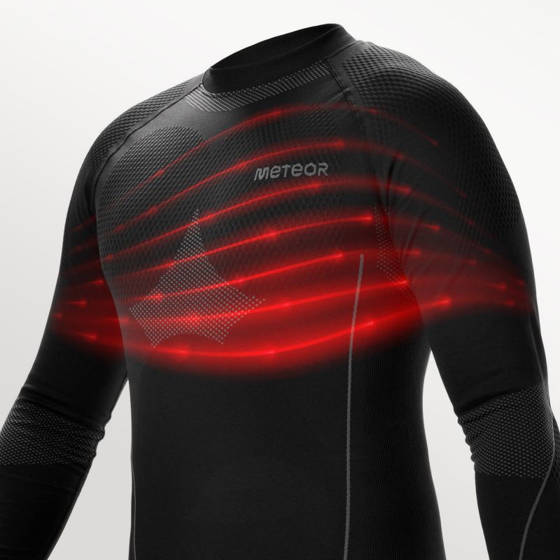 Meteor thermal underwear M/LM fekete férfi termoaktív ruha 16687