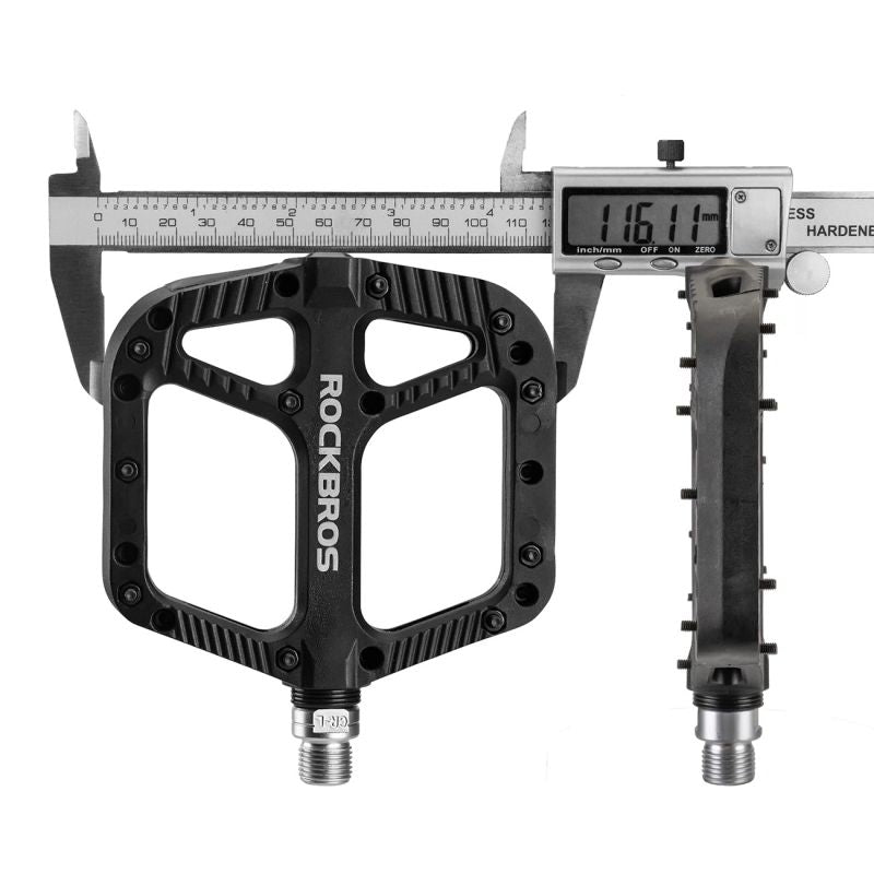 Rockbros 2018-12A Nylon Bicycle Pedals - Black