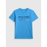 4F Men's reagular printed T-shirt 3xl póló