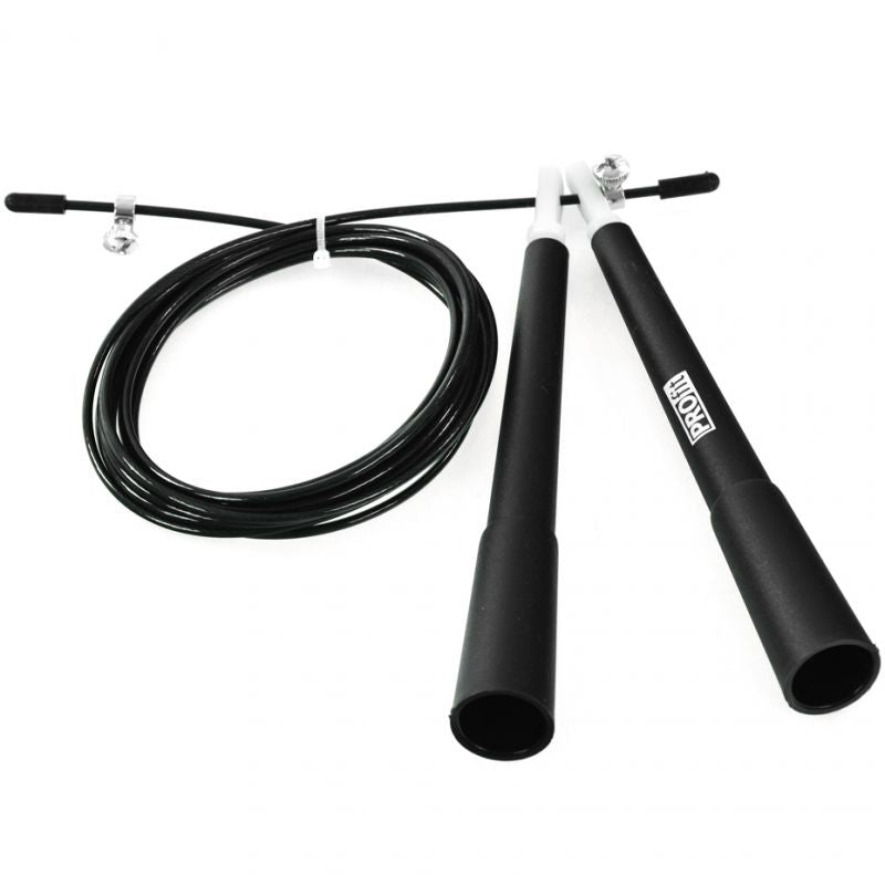 PROfit AERO 18 LINE SKIPPING ROPE 18cm / fekete edzőfelszerelés DK1001L