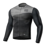 Rockbros 15120009004 Long Sleeve Cycling Jersey Spring/Summer - Black