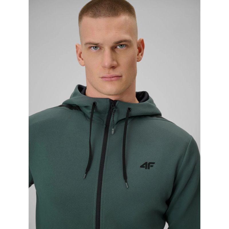 4F Men's regular training hoodie kapucnis pulóver