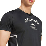 Men's adidas Designed for Training Legacy Heritage Tee Black KA5284 fekete póló