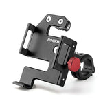 Rockbros 25210038101 clamp phone holder - black fekete phones and accessories