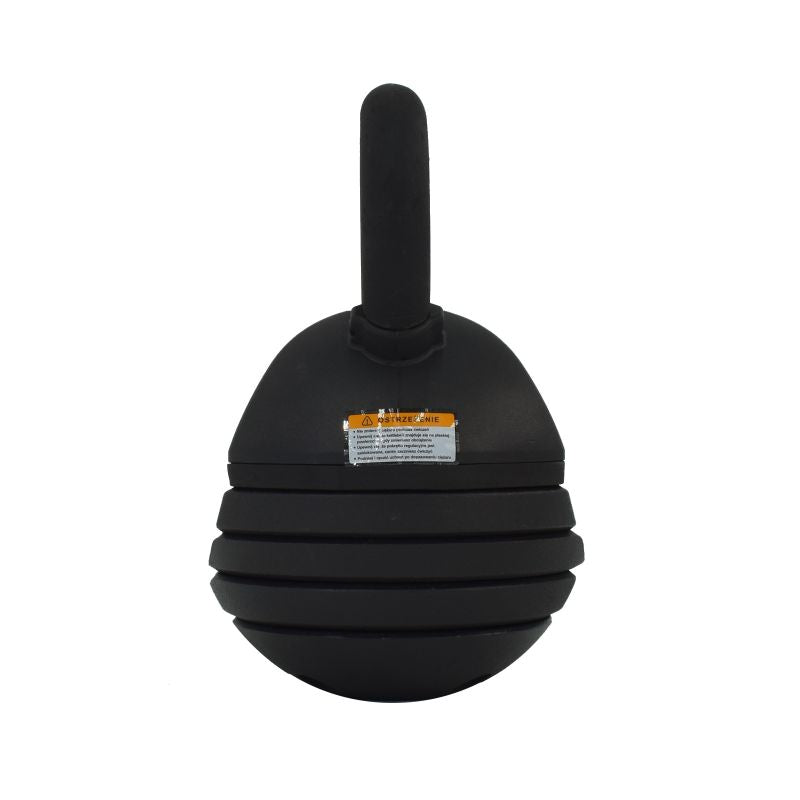 Body Sculpture BW 126 Adjustable Kettlebell fekete edzőfelszerelés BW126